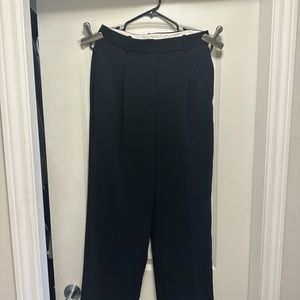 Aritzia Wilfred Effortless Pants #77775 Black Size 8